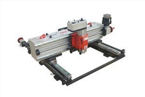 LMD1010 Gantry Freze dastgohi dastgohi Dvigatel bazasini saytga ishlov berishda zarb qilish